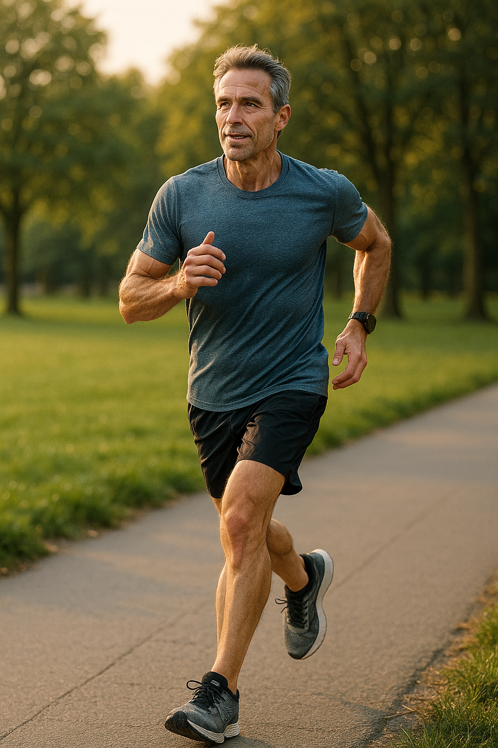 Running: The Heart-Healthy Habit That Boosts Mood and Longevity - Illustration