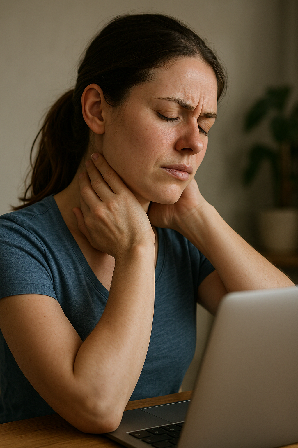 Release Jaw and Neck Tension: Practice Reader's Guide to Relief - Illustration