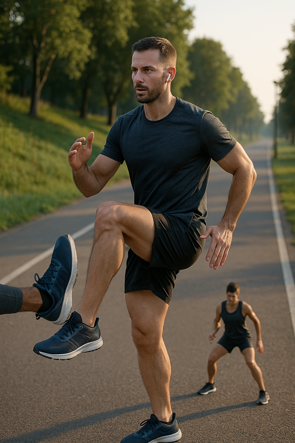 Warm up to Run Stronger and Injury-Free - Illustration