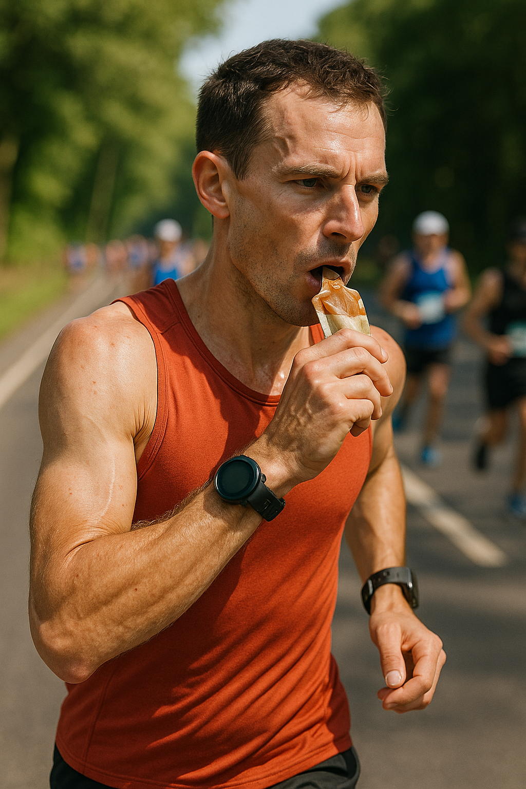 Fuel Your Run: Unleash the Power of Energy Gels - Illustration