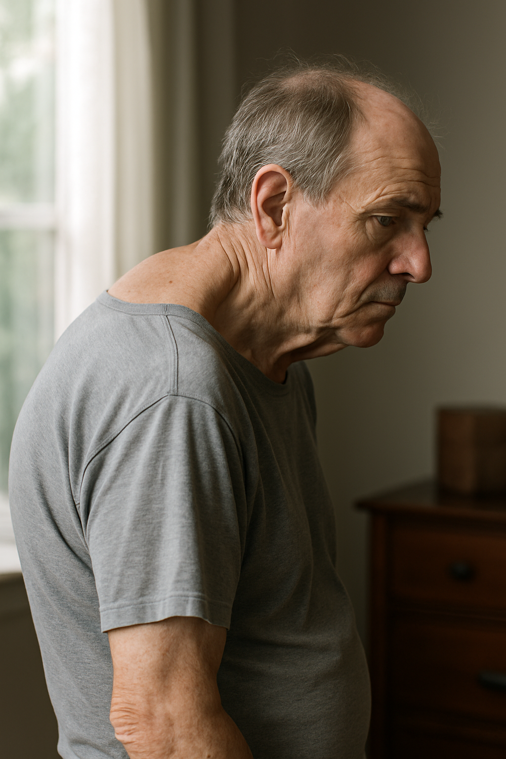 Straighten up your spine and say goodbye to the hunchback - Illustration