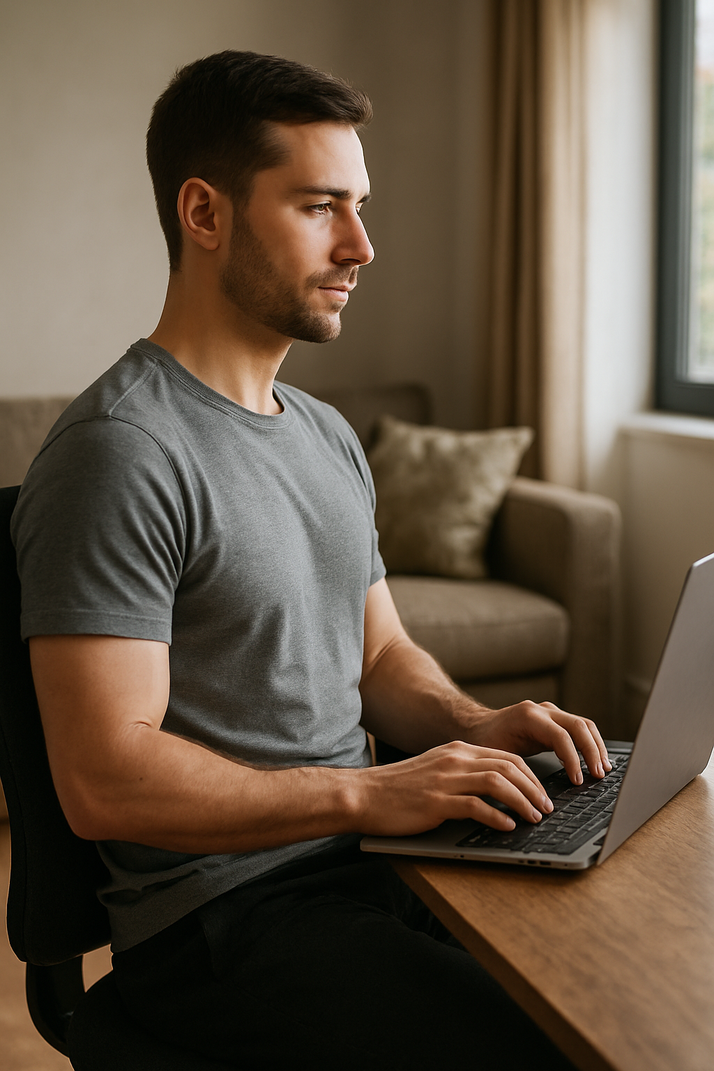 Transform your life with perfect posture - Illustration