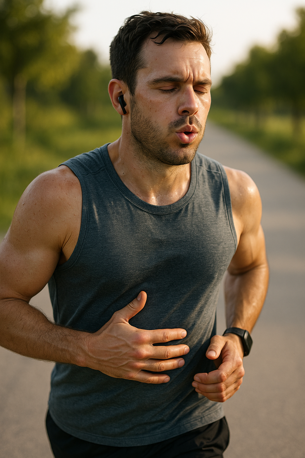 Unlock Your Running Potential: Master the Art of Breathing - Illustration