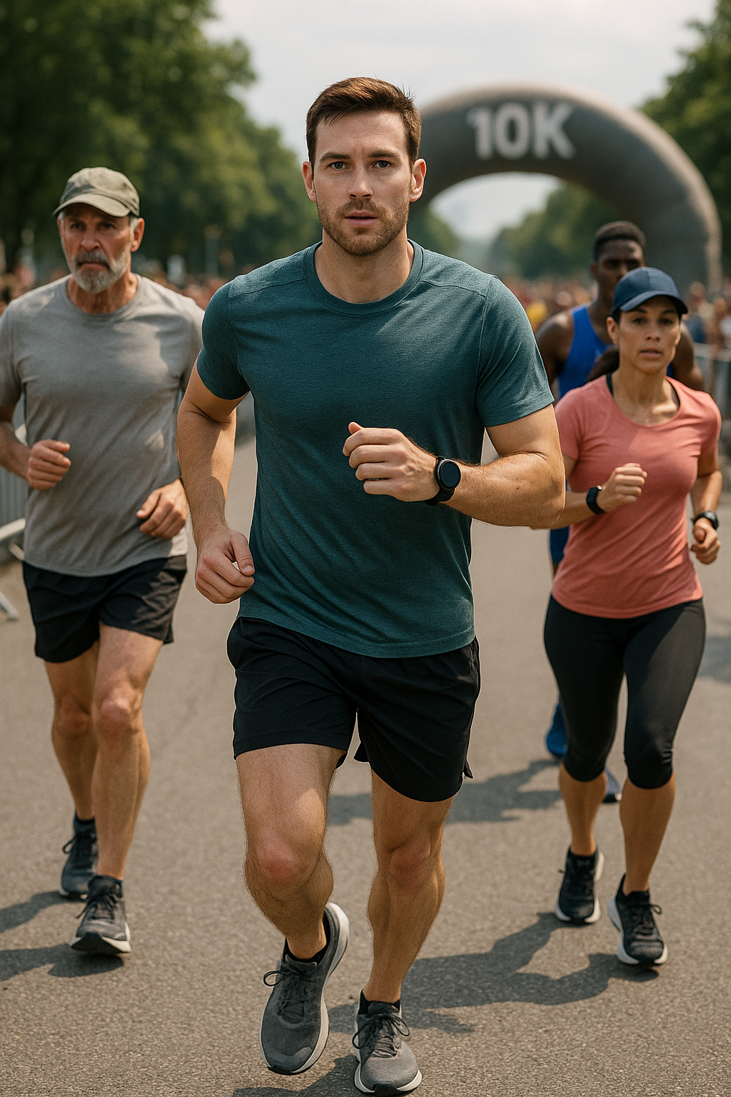 Running 10 km: Conquer the Distance with Confidence - Illustration