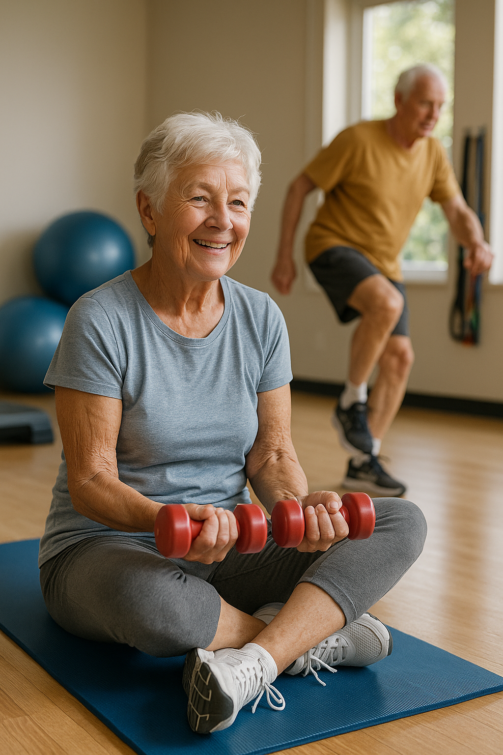 Rediscover Vitality: Exercise Tips for Seniors to Stay Active and Independent - Illustration
