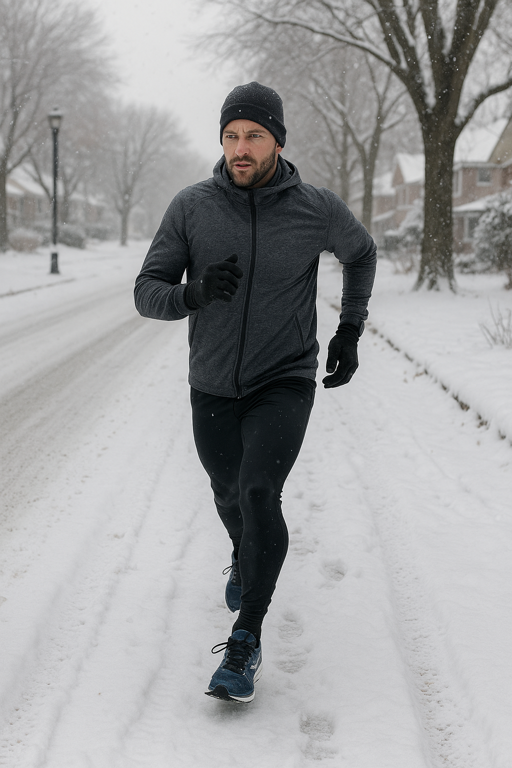 Conquer the Cold: Tips for Running in Winter - Illustration