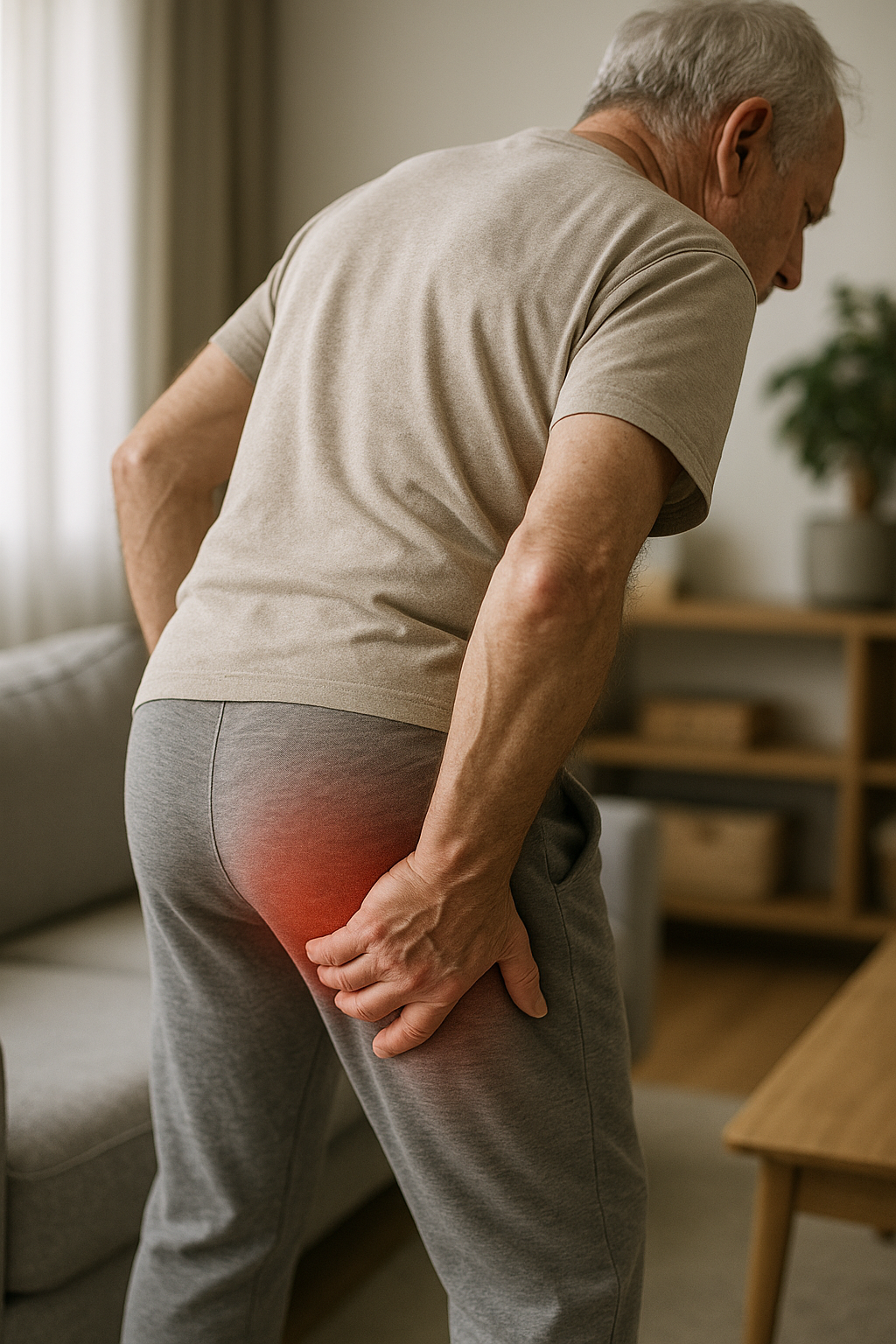 Finding Relief: Banish Pain in the Left Buttock for Good - Illustration
