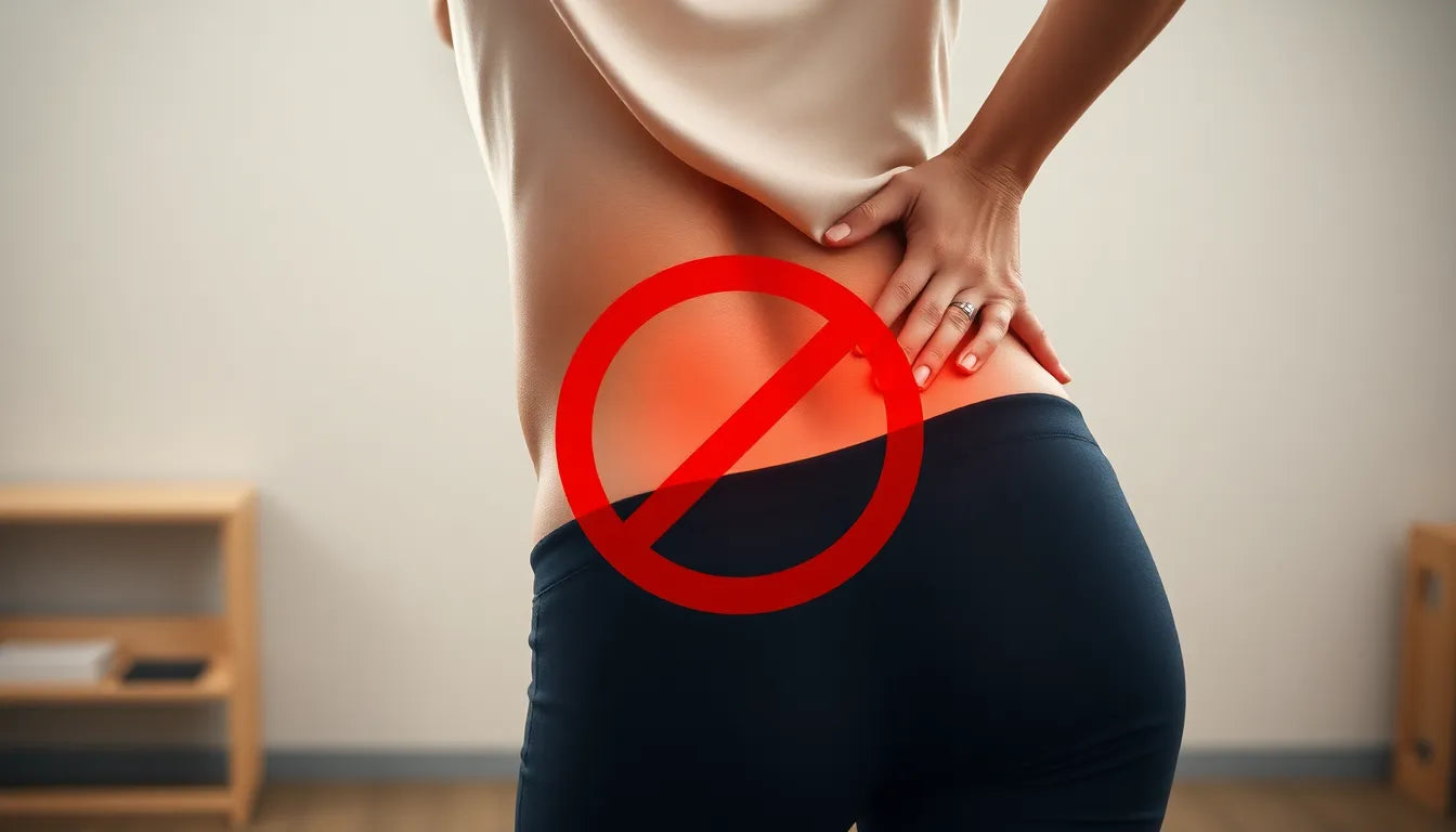 Unlock Comfort: Transform Your Lower Back and Hips with Simple Stretches - Illustration