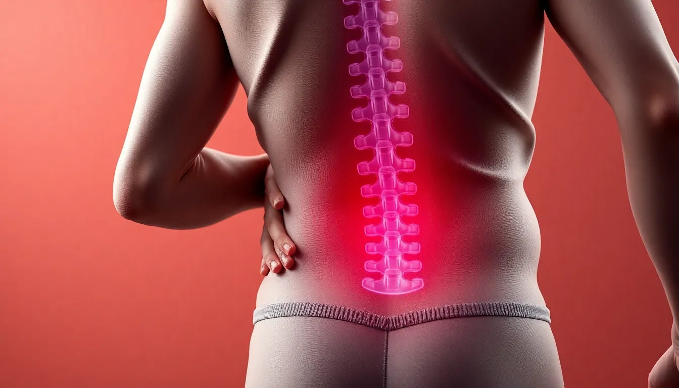 Uncover the hidden signs of a herniated disc in your lower back - Illustration