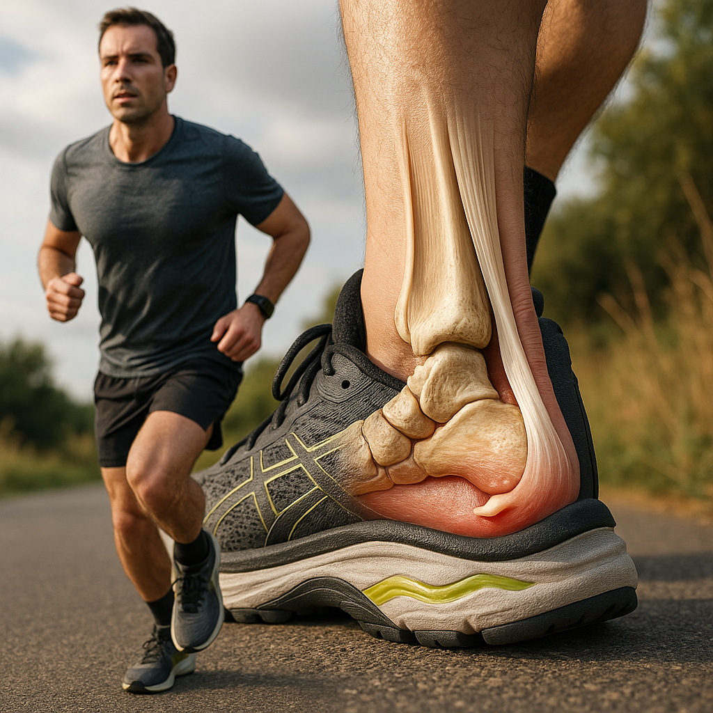 Running with a heel spur: pain management tips for every runner - Illustration