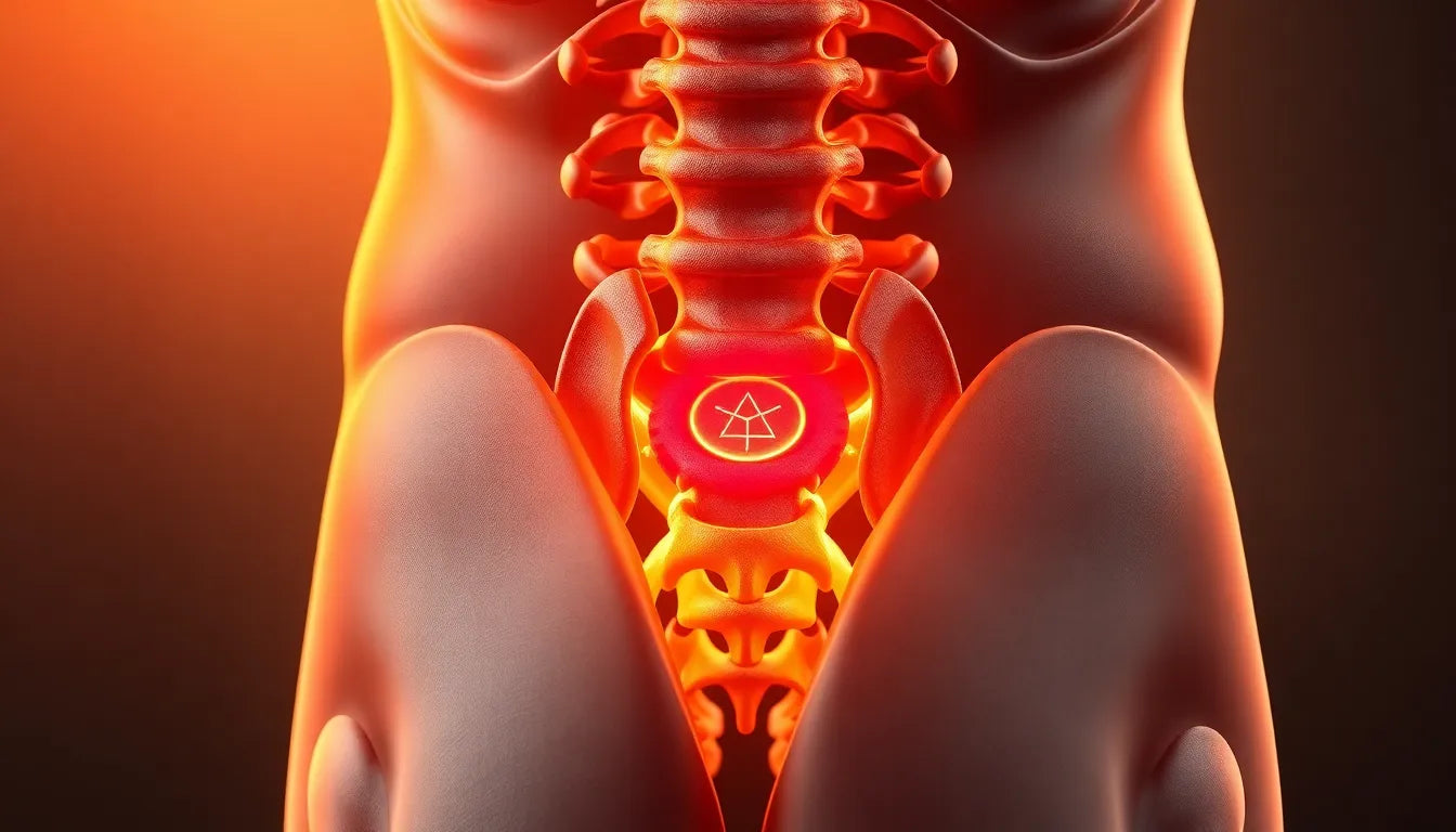 Unlock Relief: Managing Early Stage Herniated Disc in the Lower Back - Illustration