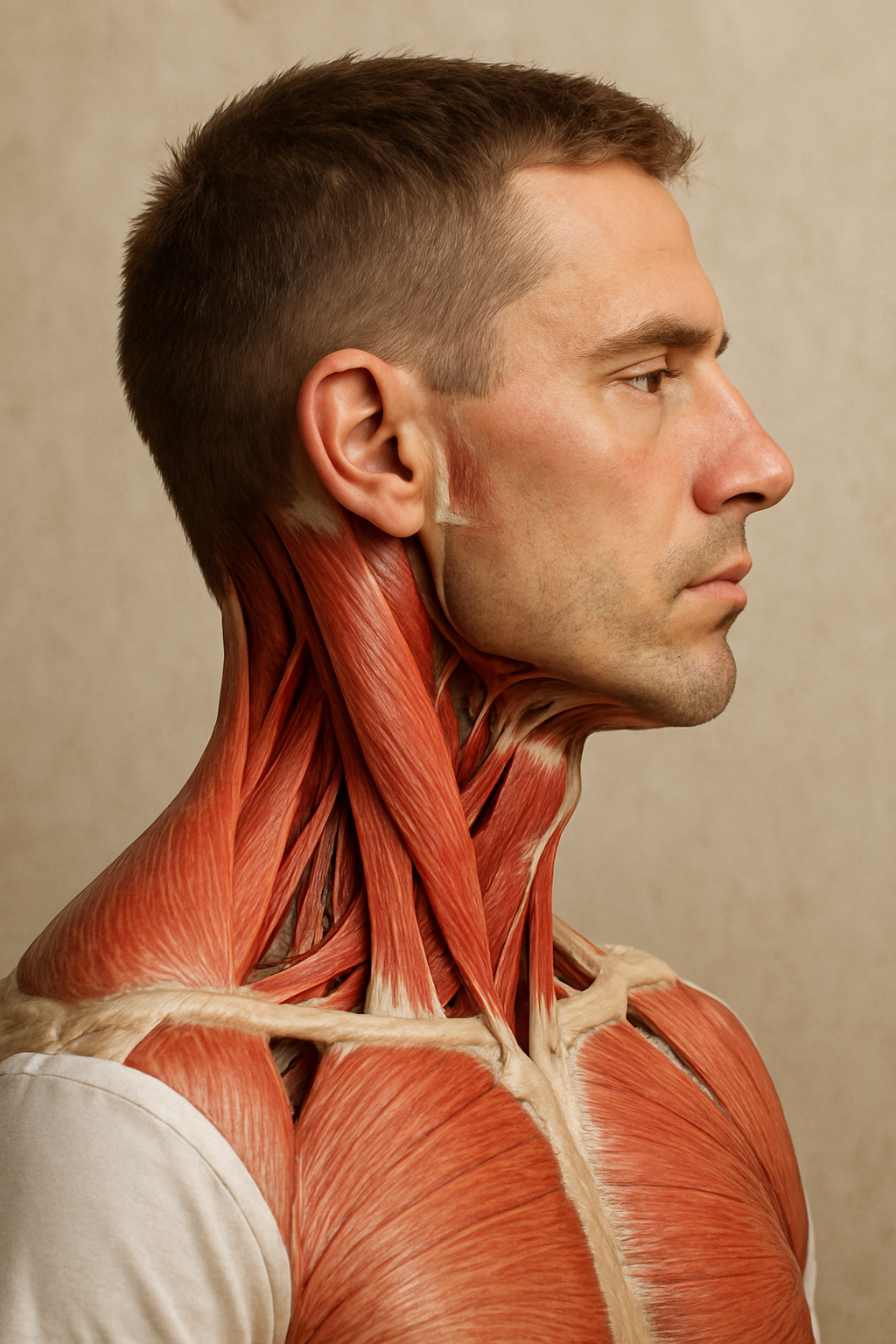 Unlock the Secrets of Your Neck Muscles for a Pain-Free Life - Illustration