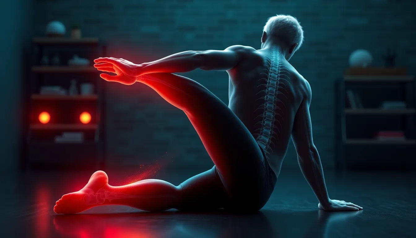 Practice reader unlocks relief with sciatica nerve exercises - Illustration