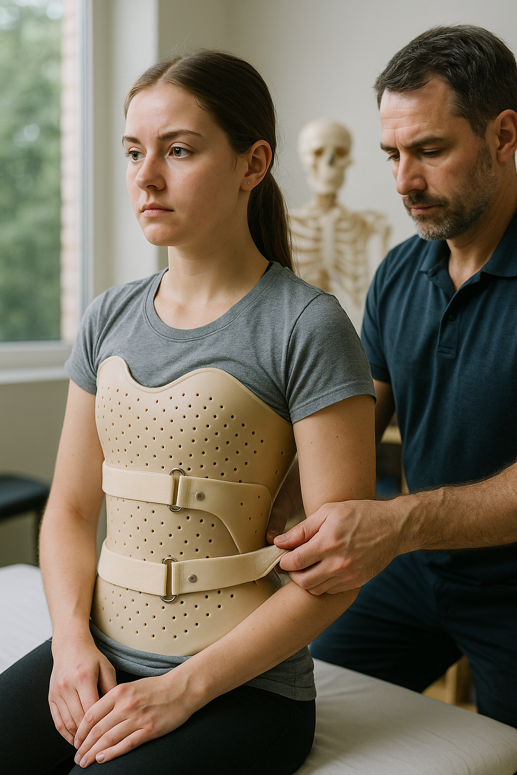 Discover a path to relief: exploring innovative scoliosis treatments - Illustration