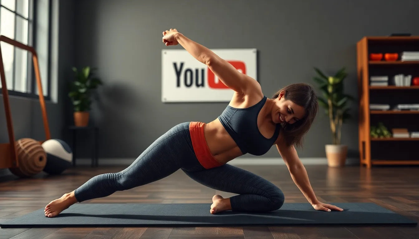 Discover Effective Stretching Routines on YouTube: Practice Reader's Guide to Flexibility and Pain Relief - Illustration