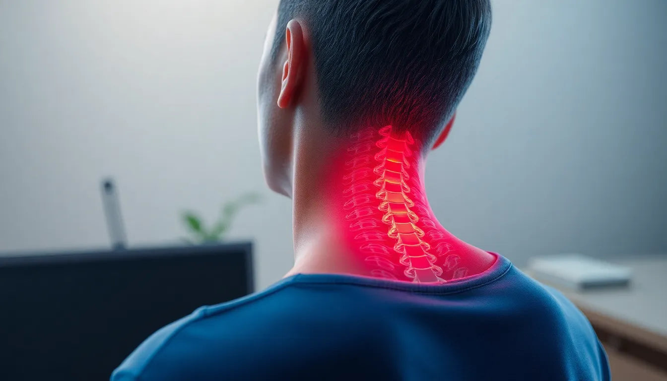 Spot the Warning Signs: Is Your Neck Pain More Than Just a Strain? - Illustration