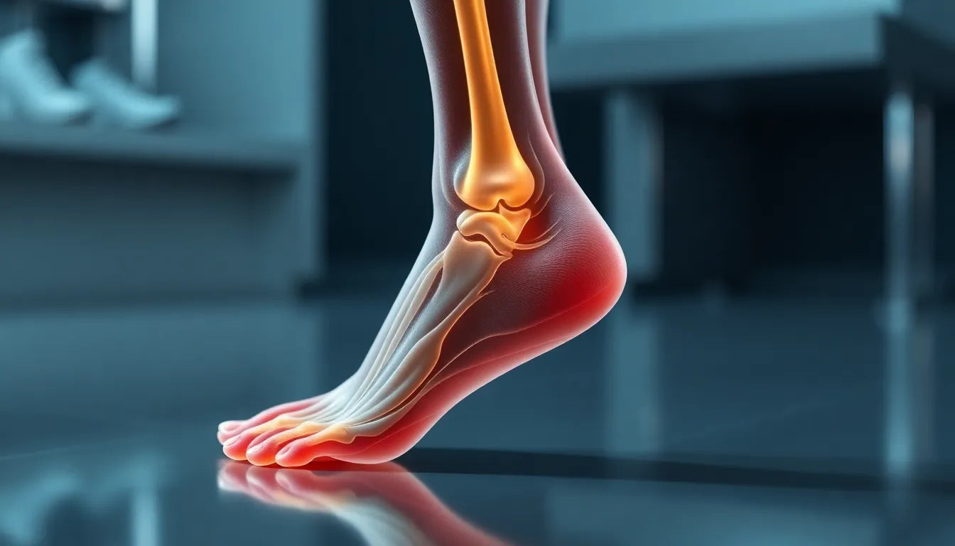 Discover Relief: Overcoming Foot Drop from a Herniated Disc - Illustration