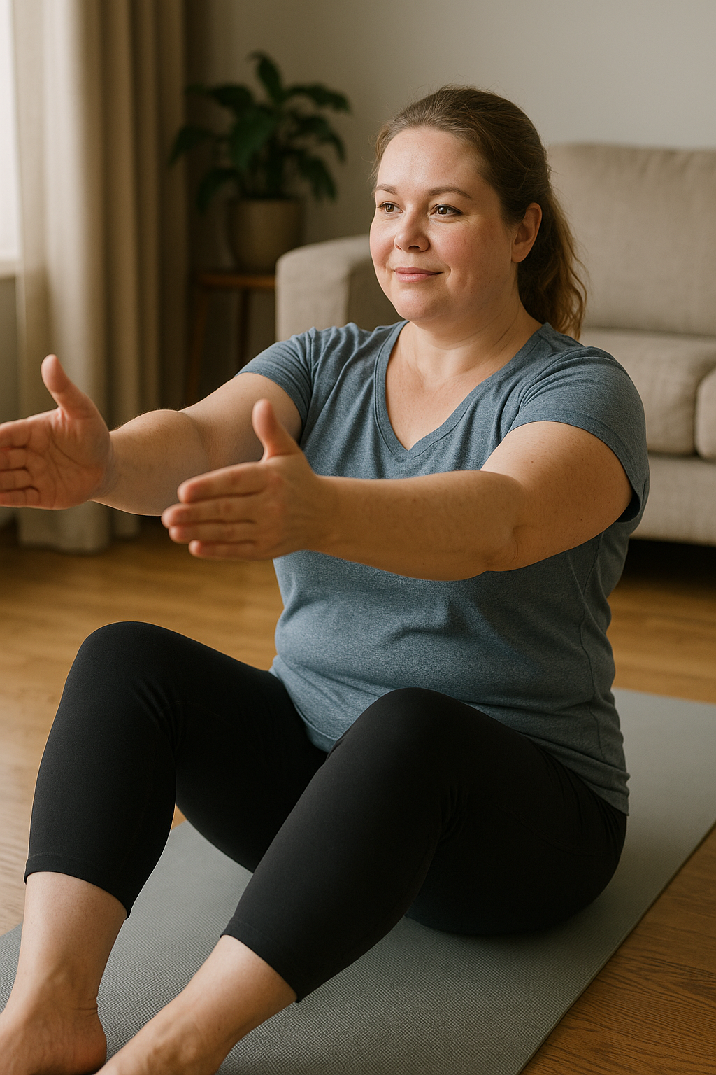 Move more, weigh less: the secret to pain-free weight loss through exercise - Illustration