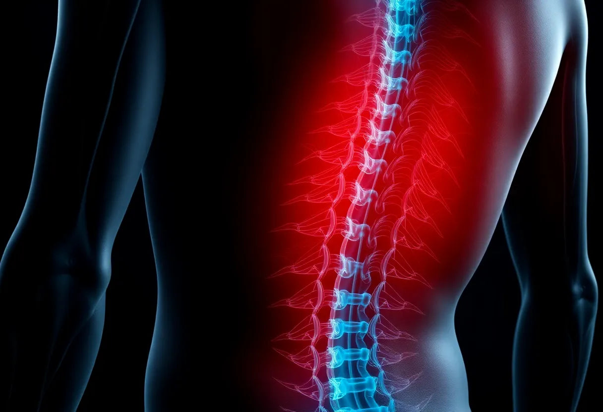 Finding Relief from Pain in the Lower Back - Illustration