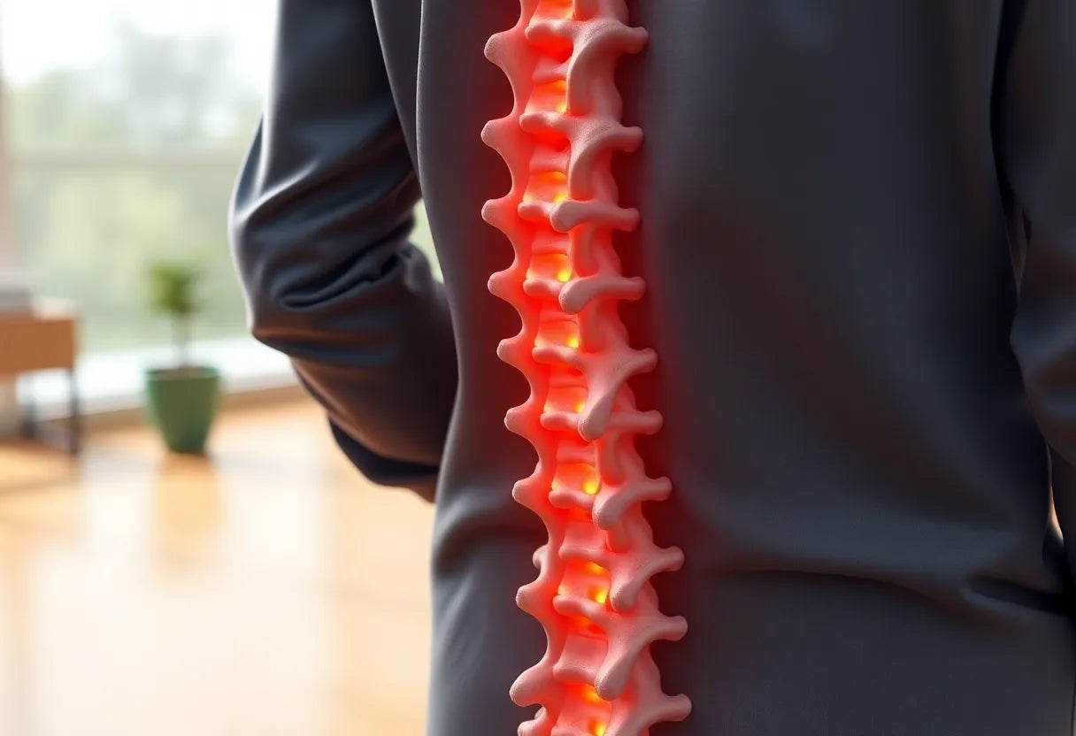 Finding Balance: Navigating Spinal Stenosis Challenges - Illustration