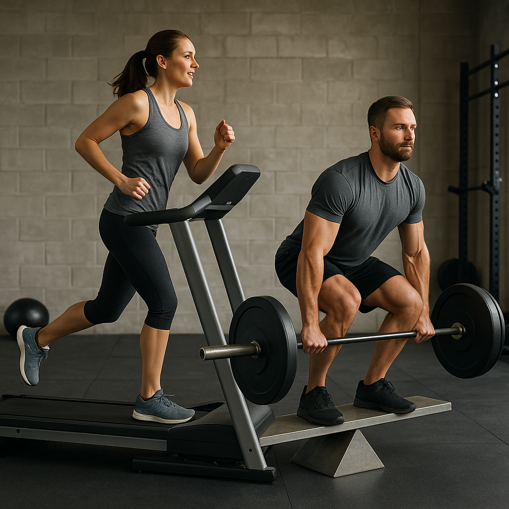 Unlock Your Health Potential with the Perfect Cardio and Strength Balance - Illustration