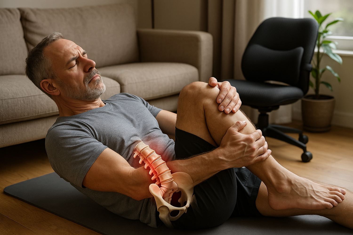 Unlock Relief: Discover the Power of Lumbar Stretching for a Pain-Free Life - Illustration