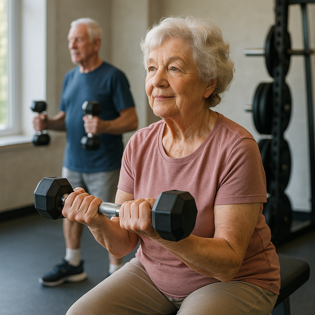 Strength training secrets to keep seniors strong and steady - Illustration