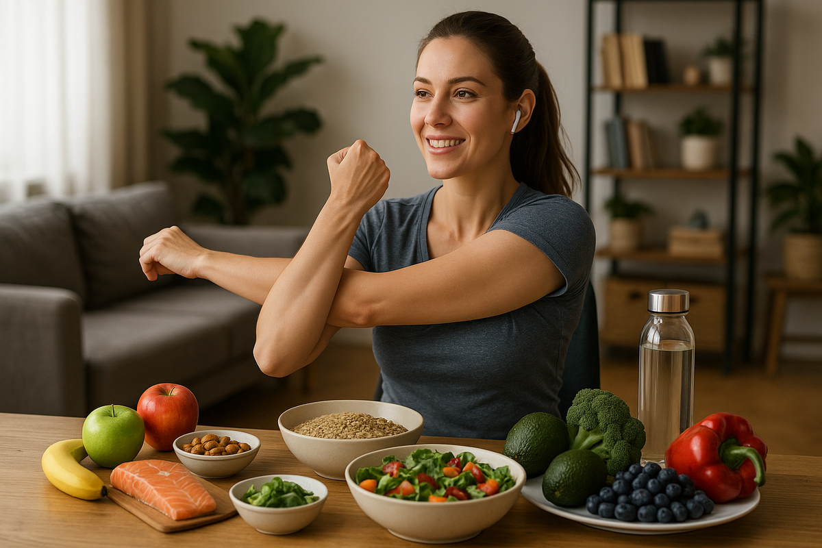 Discover the Secret to a Balanced Lifestyle with Our Healthy Diet Plan - Illustration