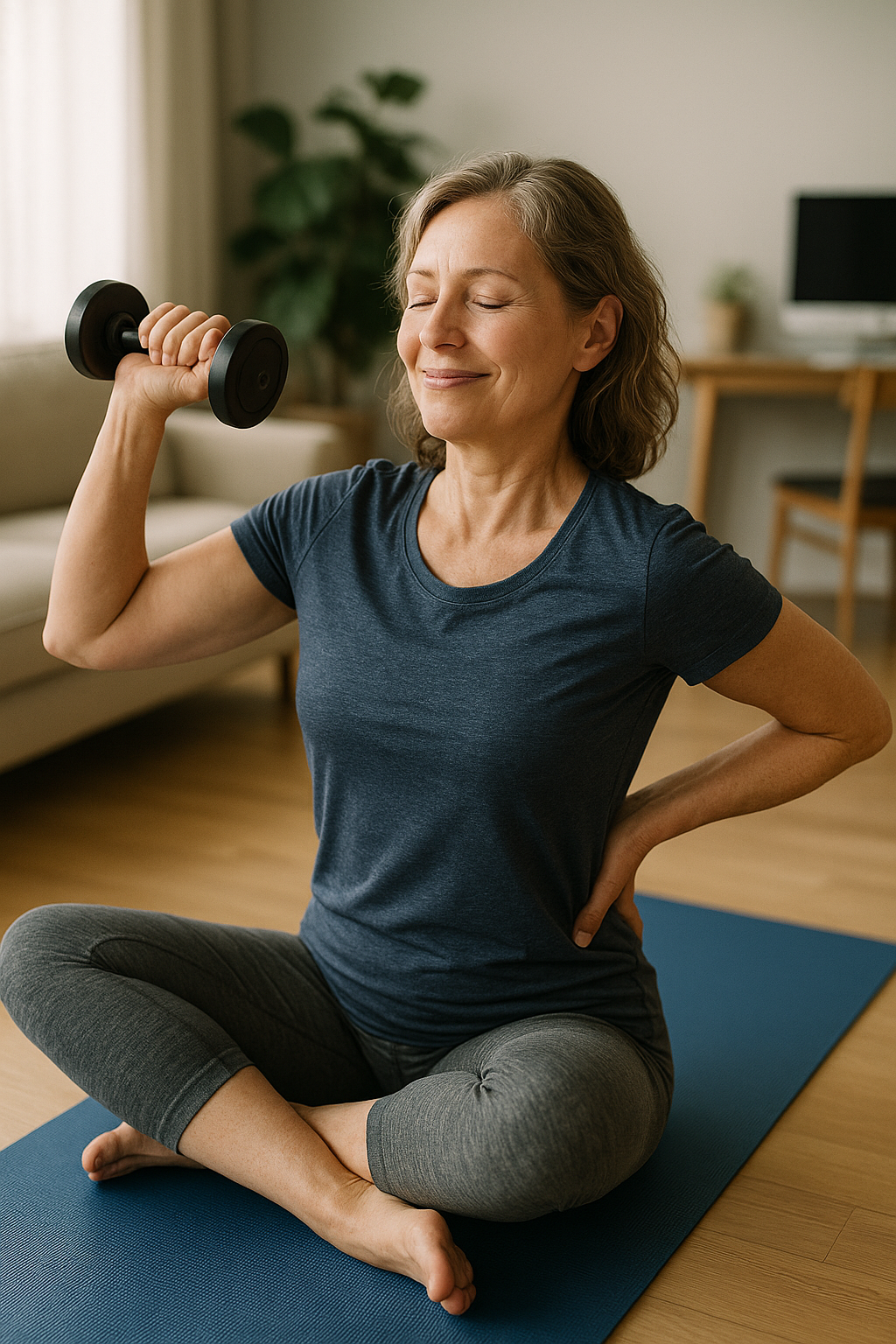 Discover the Secret to Pain-Free Living with Health and Exercise - Illustration