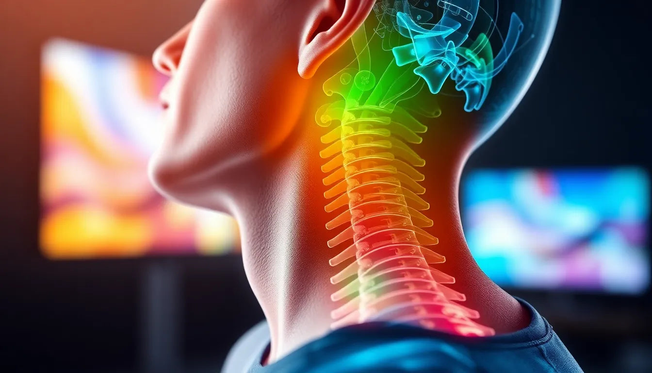 Ease Neck Strain with Simple Solutions That Work - Illustration