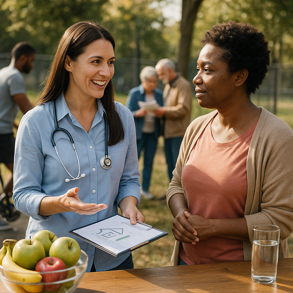 Unlock the true meaning of health promotion and transform your well-being - Illustration