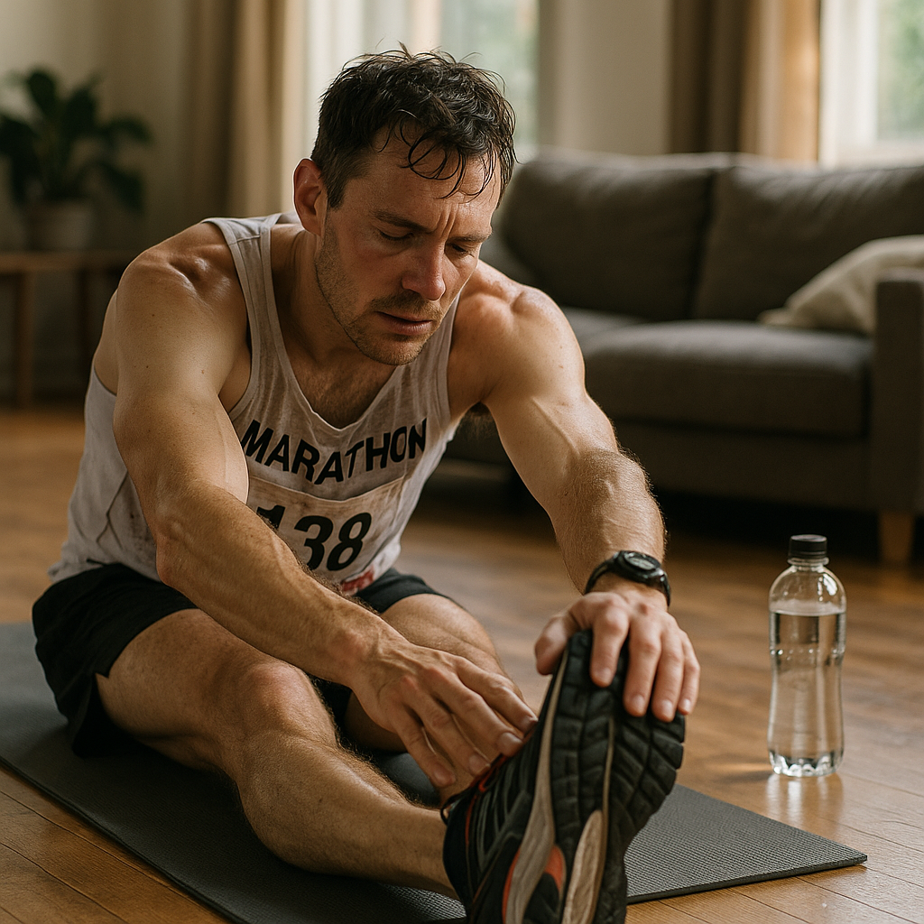 Bounce Back Stronger: Your Ultimate Post-Marathon Recovery Plan - Illustration
