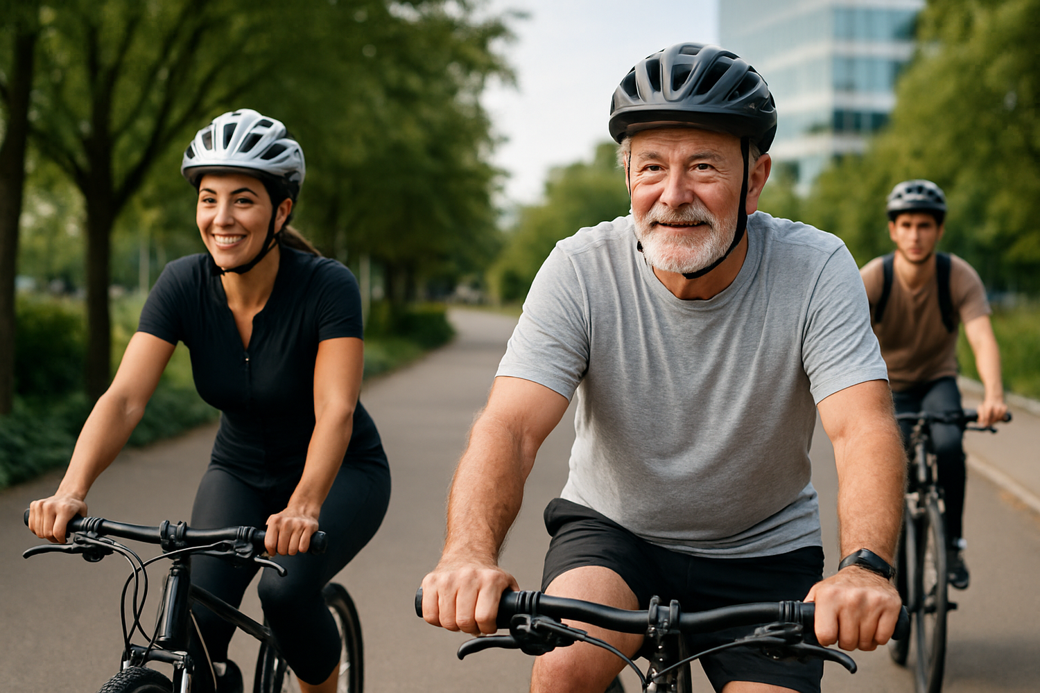 Cycling your way to better health: the ultimate low-impact workout - Illustration