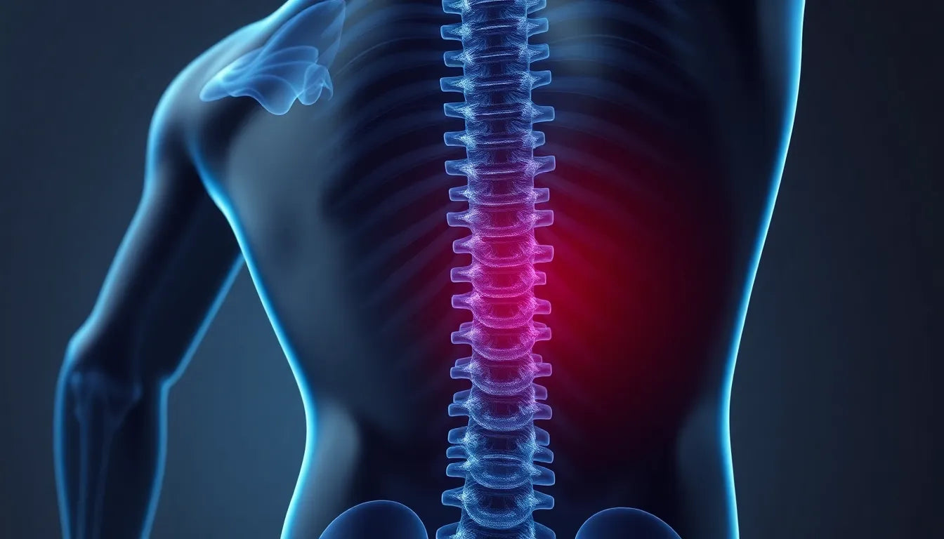 Feeling the Burn: Unpacking the Sensations of a Herniated Disc in Your Back - Illustration