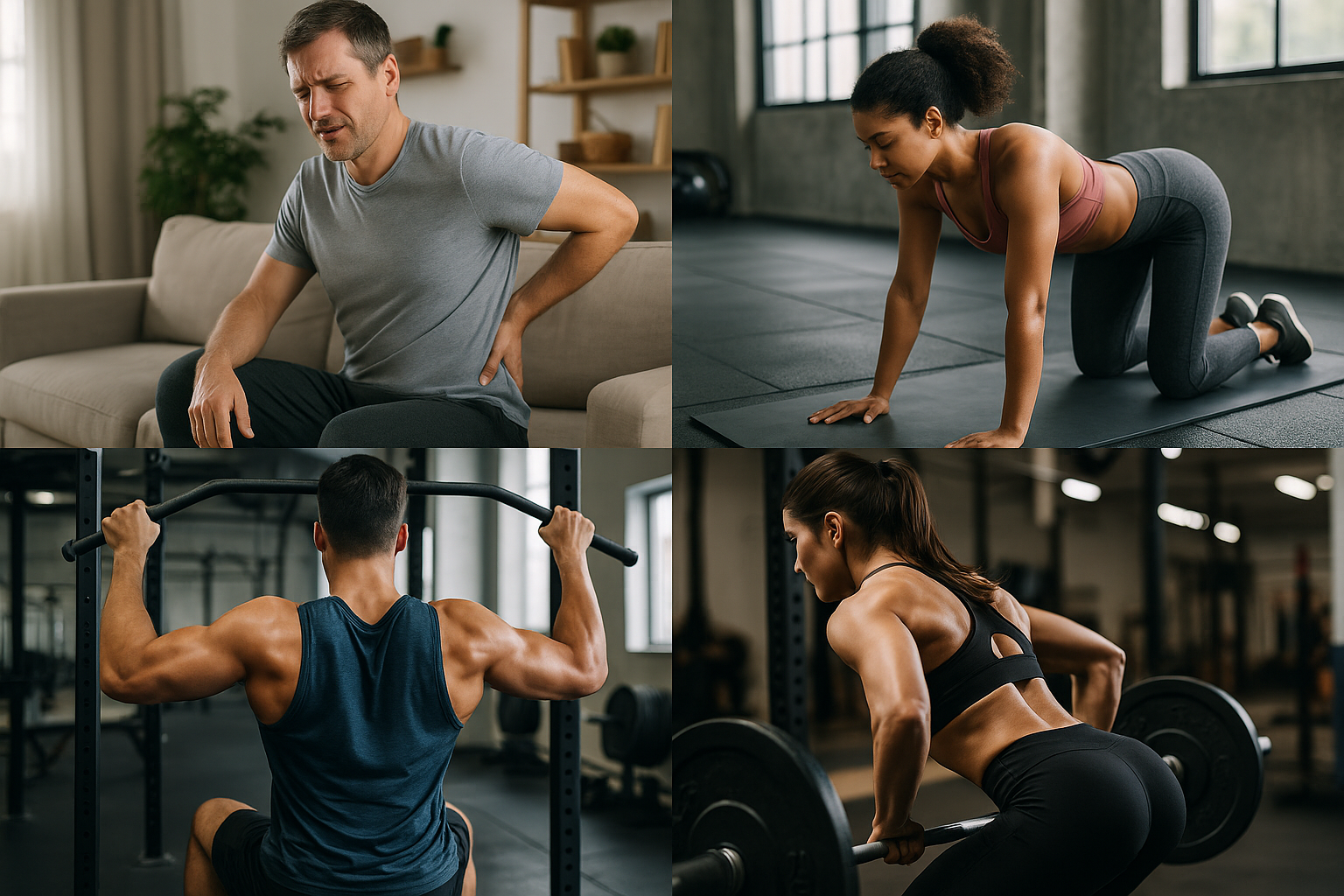 Unlock Your Stronger Back: Transformative Exercises for Pain Relief and Strength - Illustration