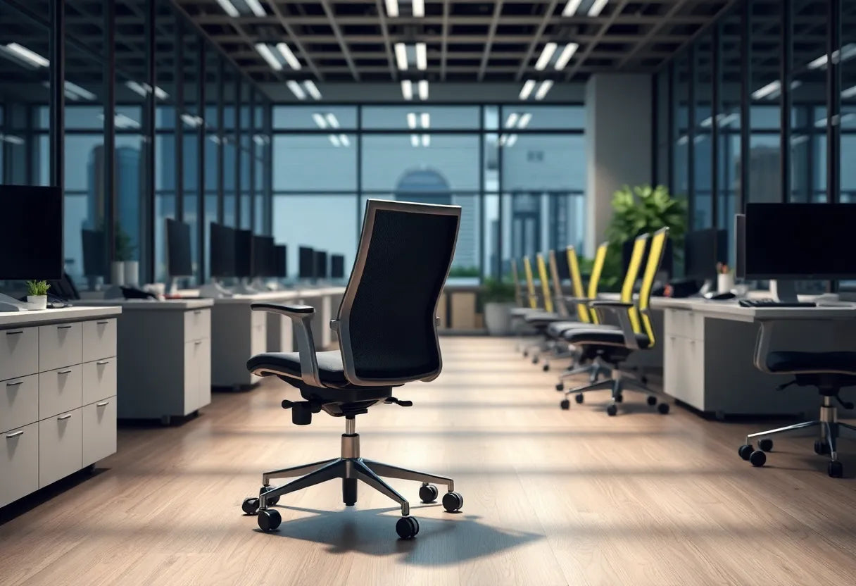 Discover Comfort and Health with the Perfect Ergonomic Office Chair - Illustration