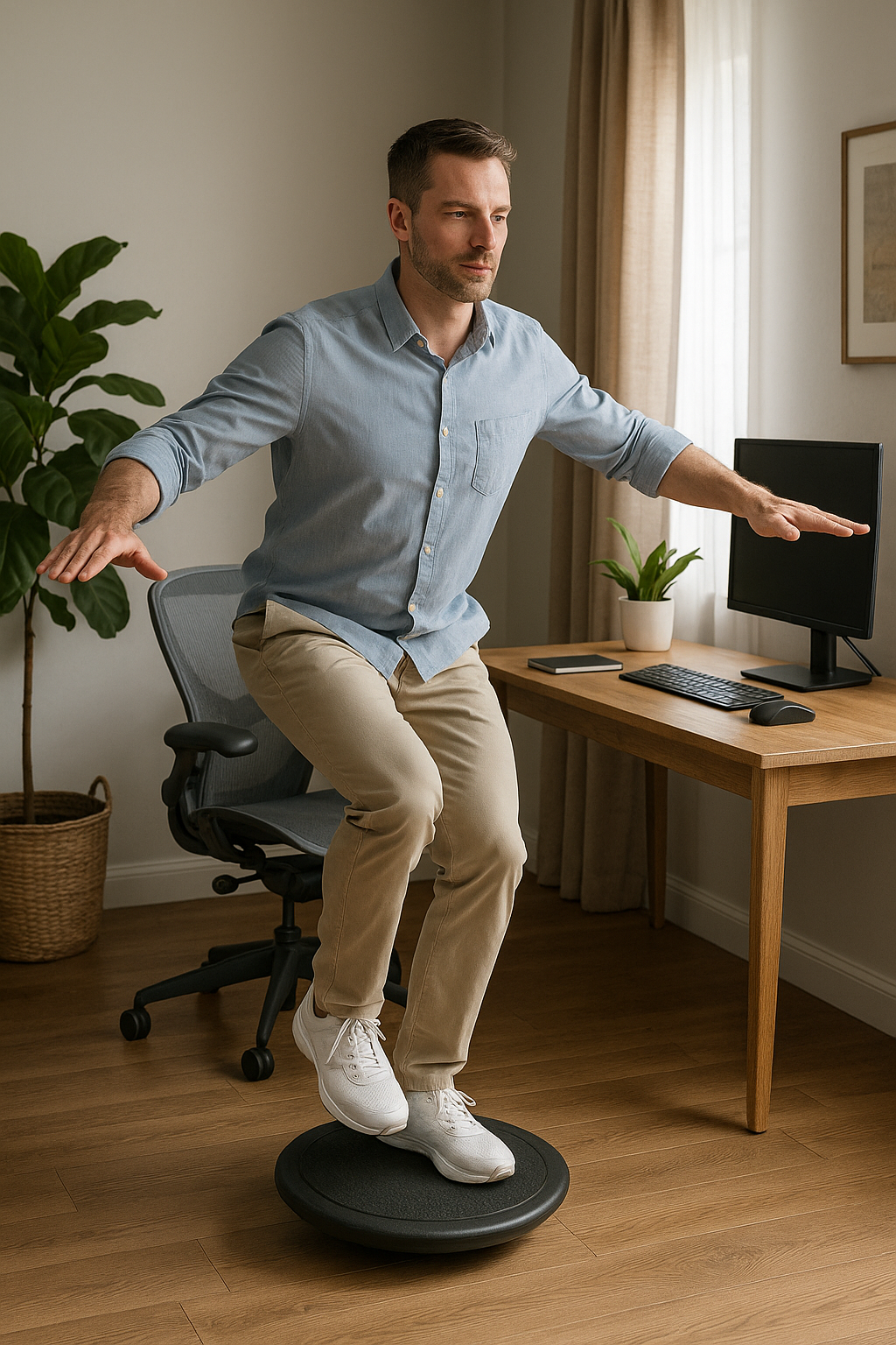 Find your center: tips for achieving perfect balance - Illustration