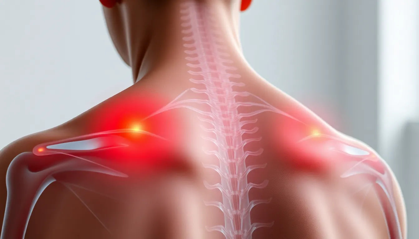 Opdag hemmeligheden bag at slippe af med skuldersmerter for altid - Illustration