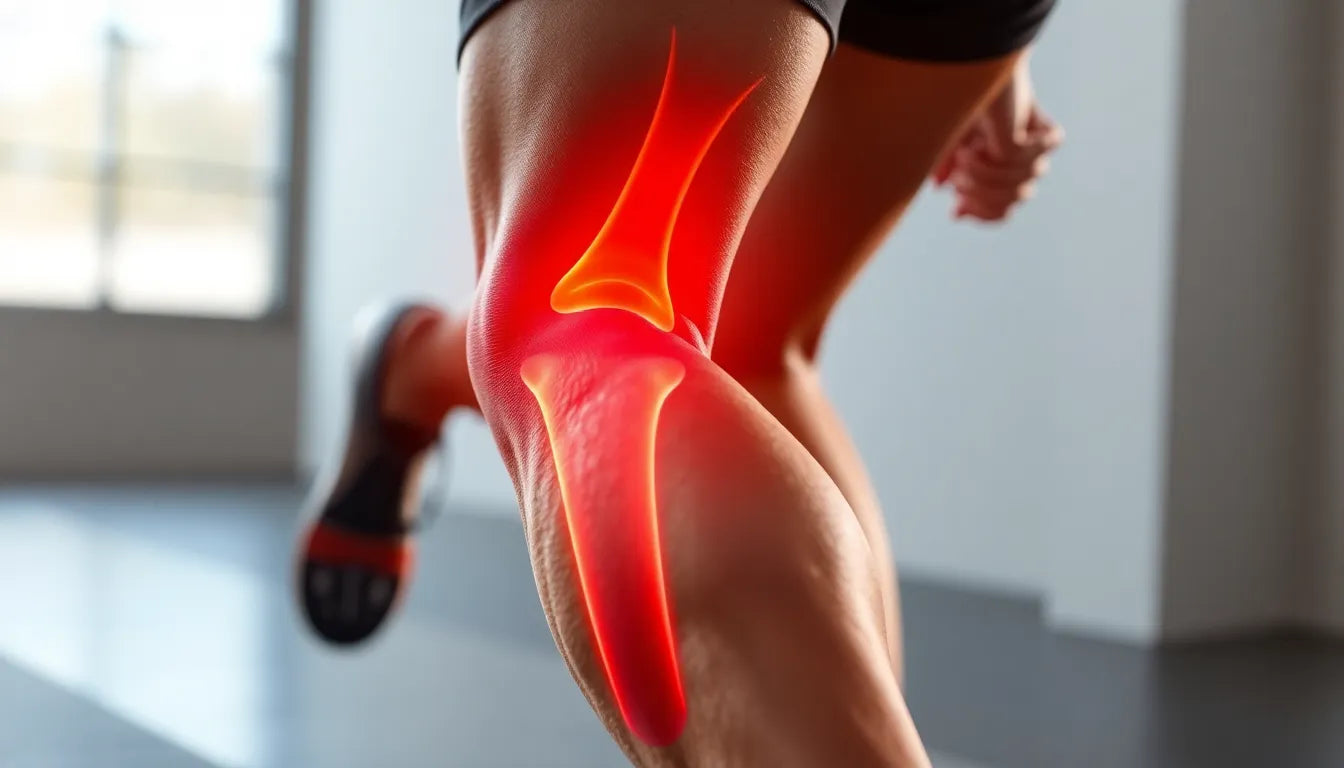 Slip af med smerter på ydersiden af knæet: Effektive løsninger til løberknæ - Illustration