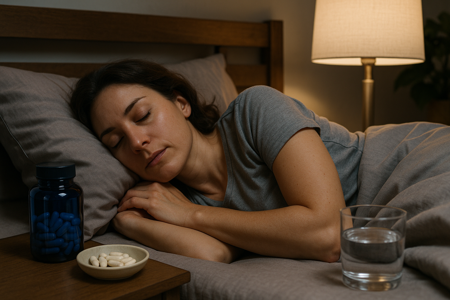 Discover the magic of natural sleep aids for a restful night - Illustration