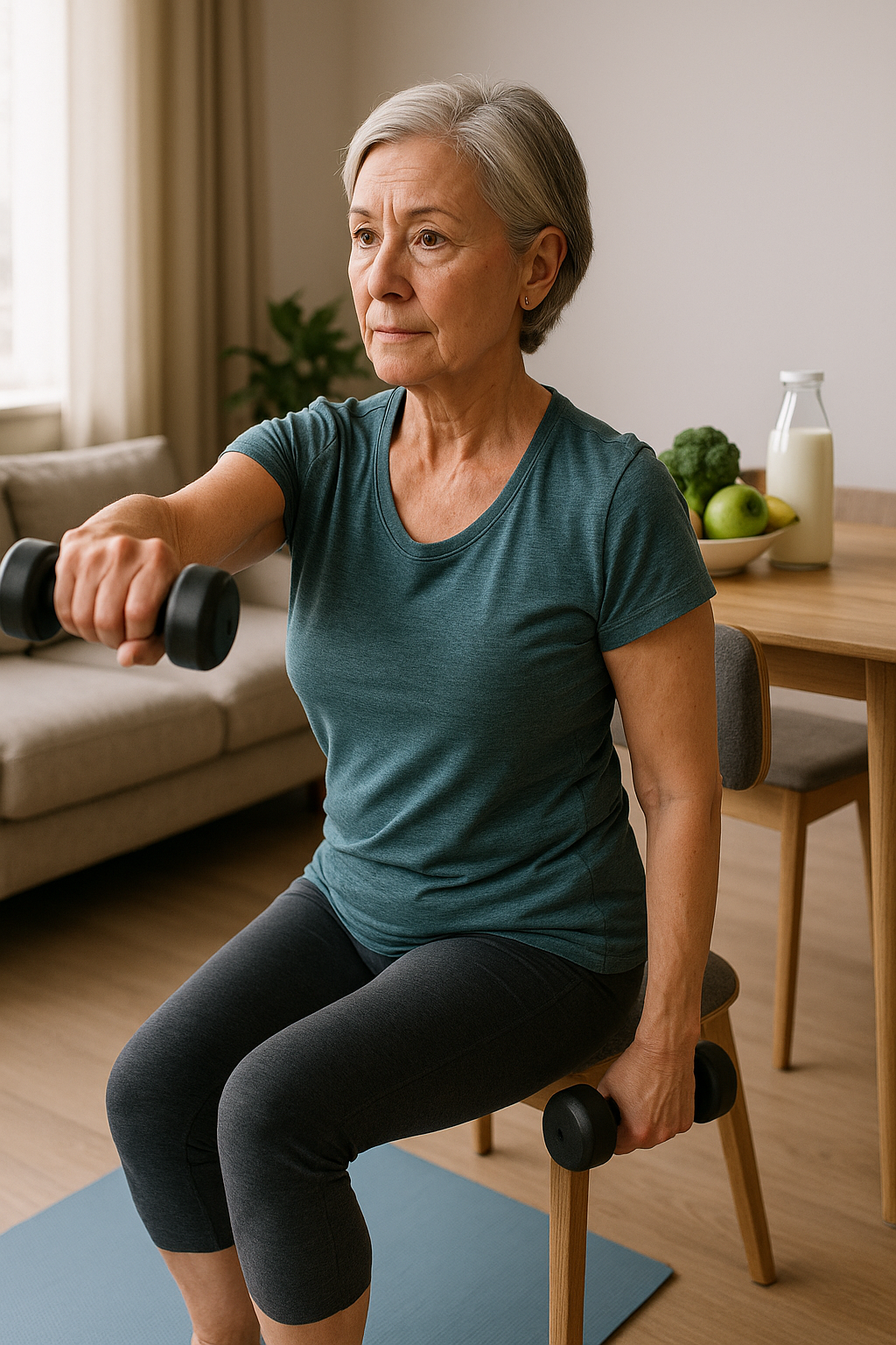Strengthen your bones: the ultimate guide to osteoporosis prevention through movement and ergonomics - Illustration