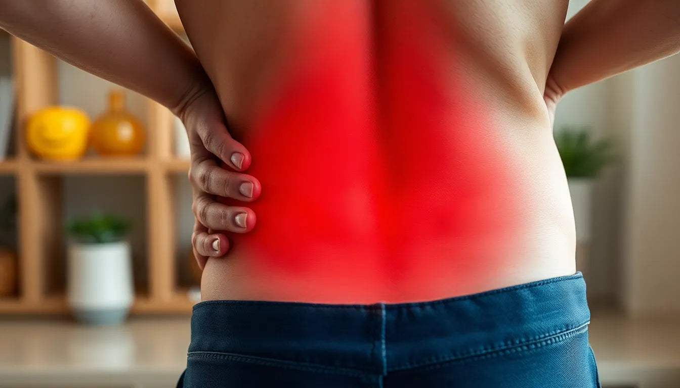 Ondt i øverste del af maven og ryggen: Find lindring og forstå årsagerne - Illustration
