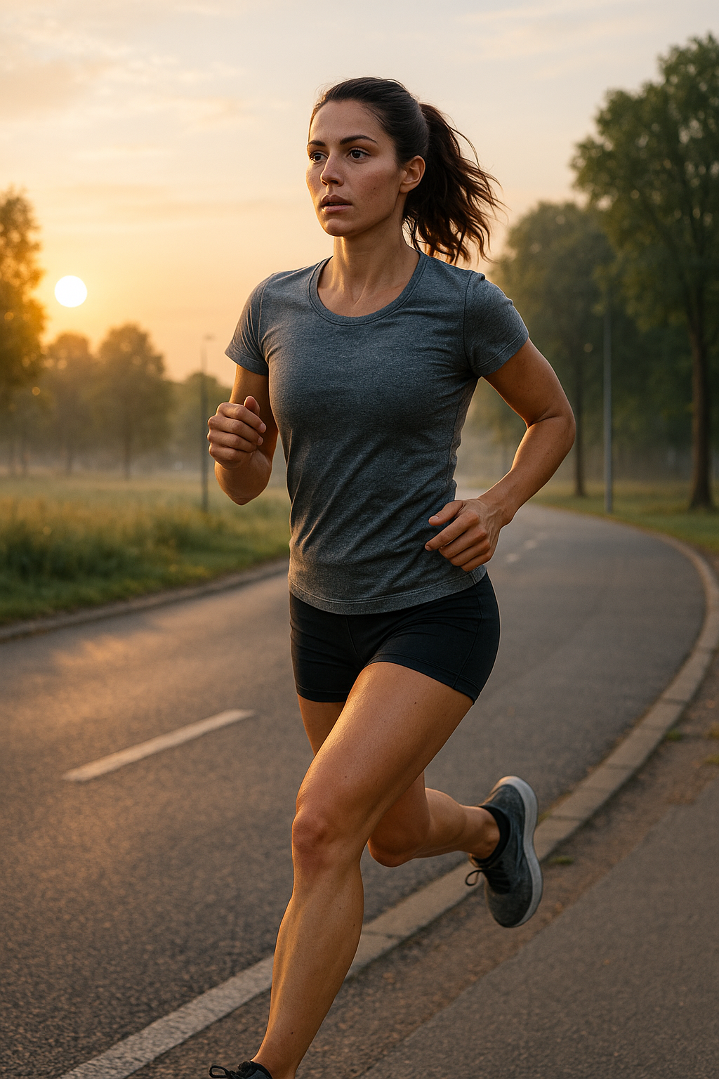 Morning runs unlock a day of energy and focus - Illustration