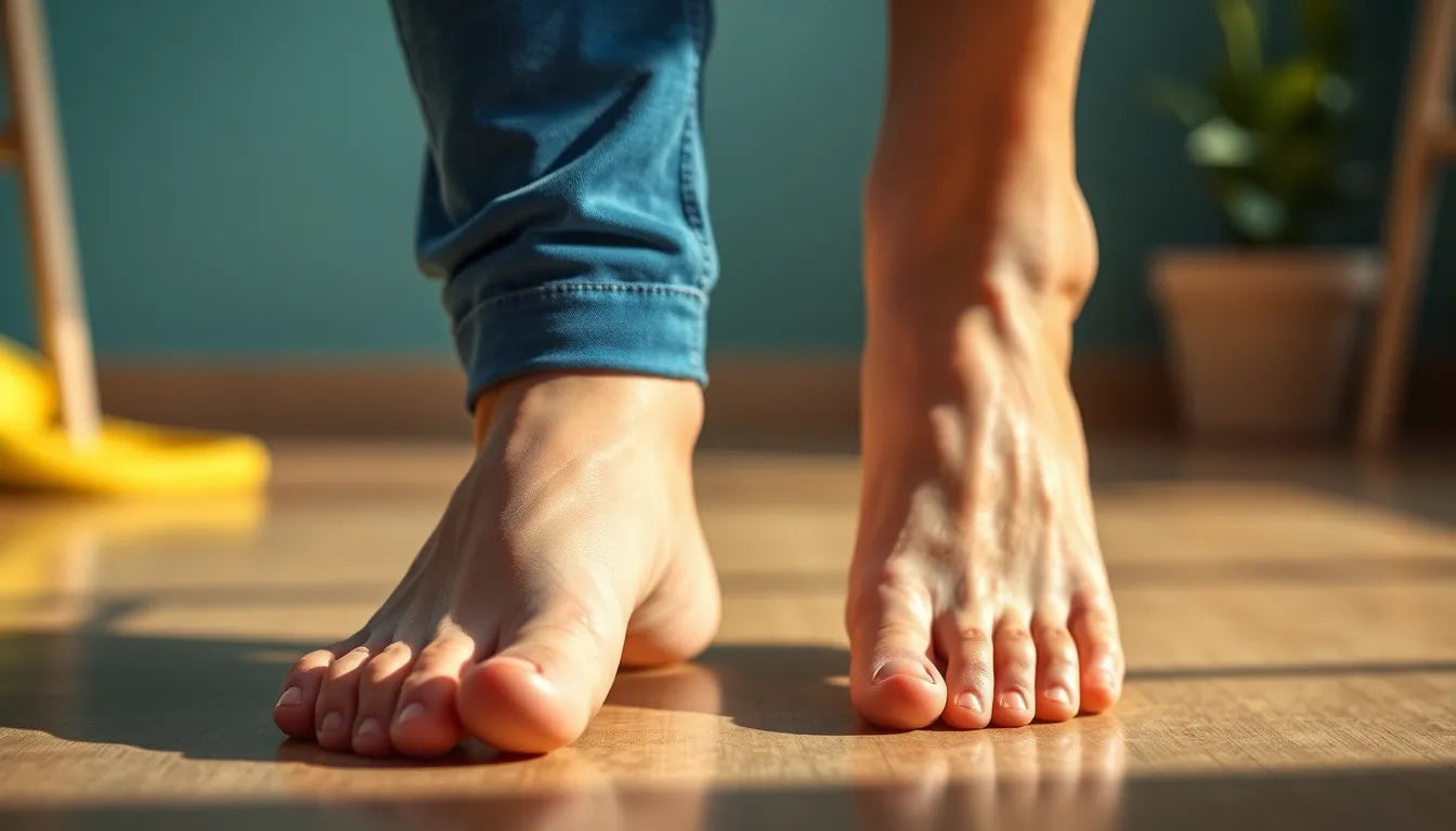 Step into Comfort with Practice Reader: Essential Foot Stretching Moves - Illustration