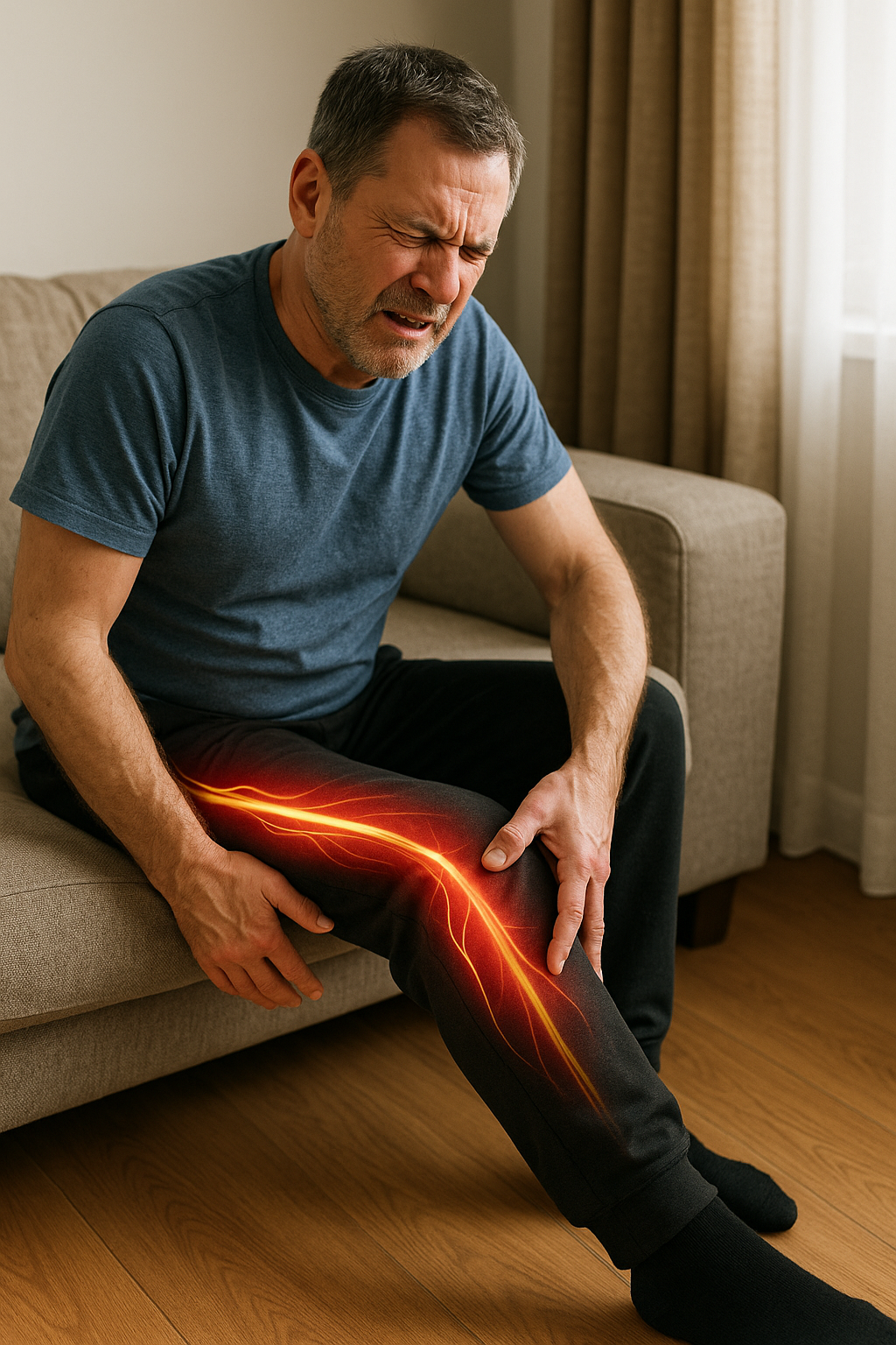 Finding Relief: Conquer That Pinched Nerve in Your Leg - Illustration