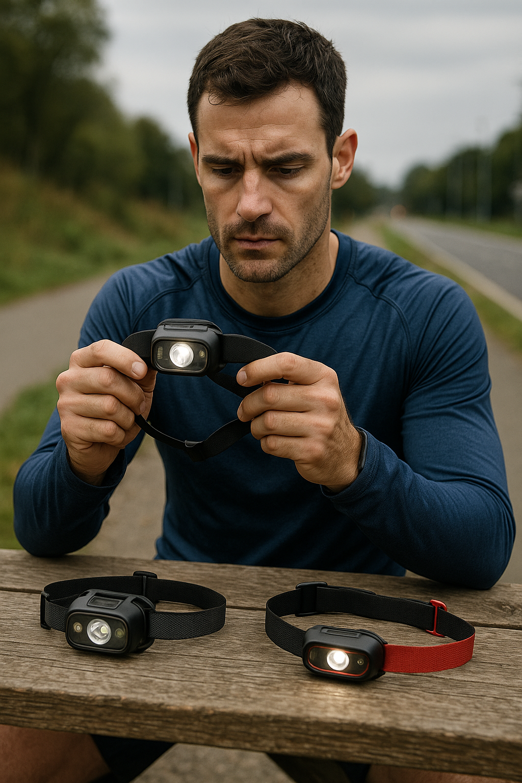 Illuminate Your Run with the Perfect Headlamp - Illustration