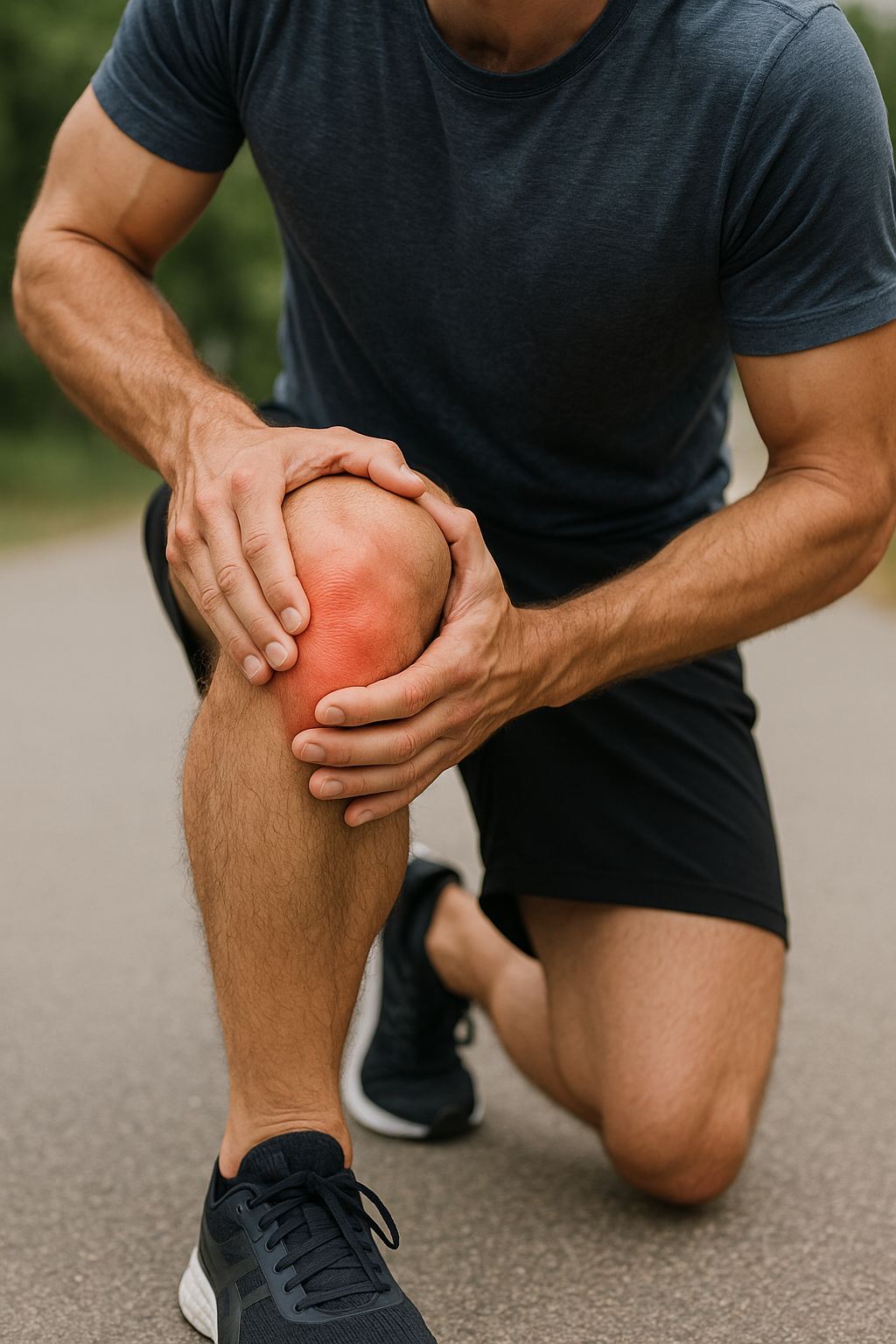 Running with Jumper's Knee: How to Keep Going Without Stopping - Illustration