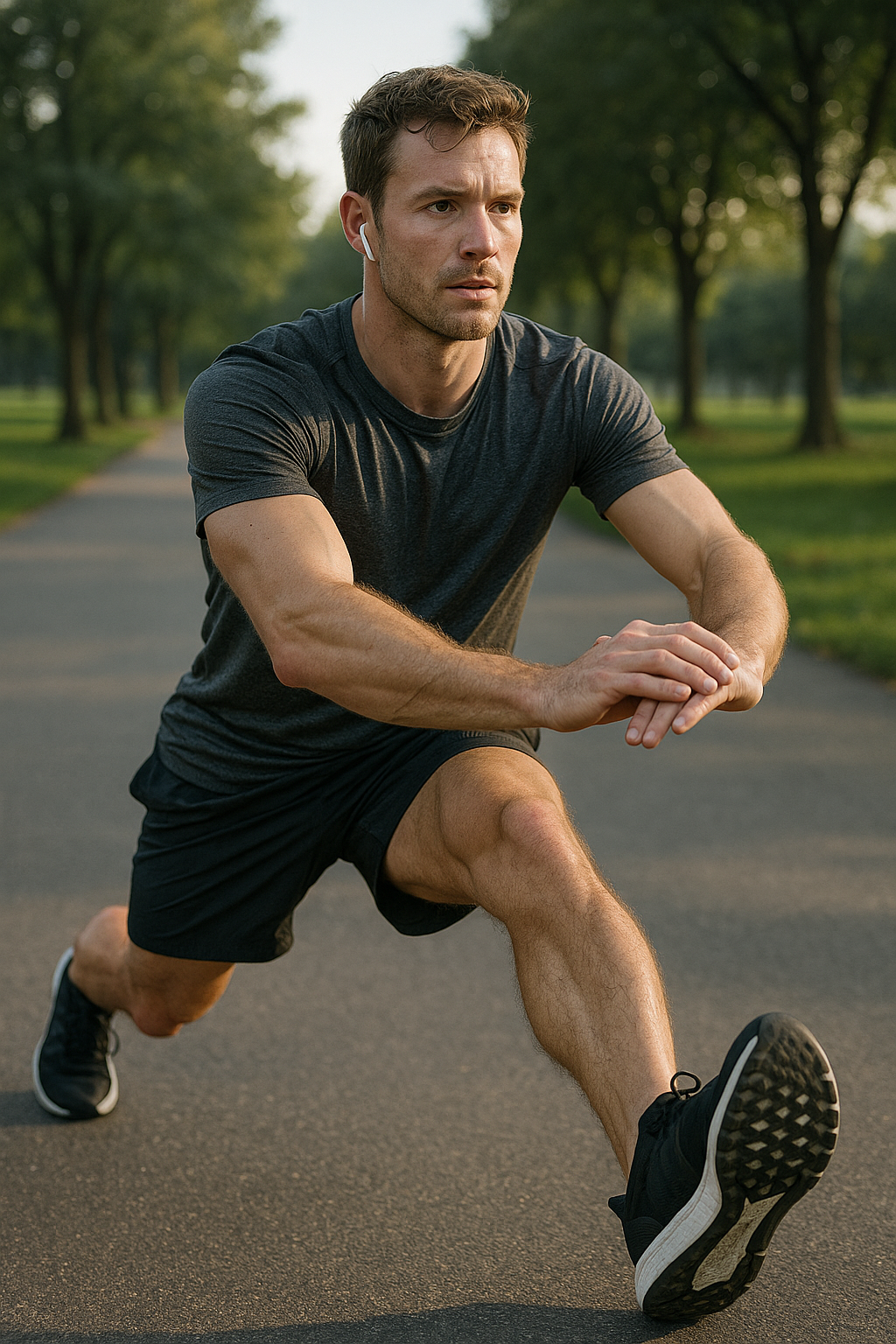 Get Ready to Run: Essential Warm-Up Moves for Every Runner - Illustration