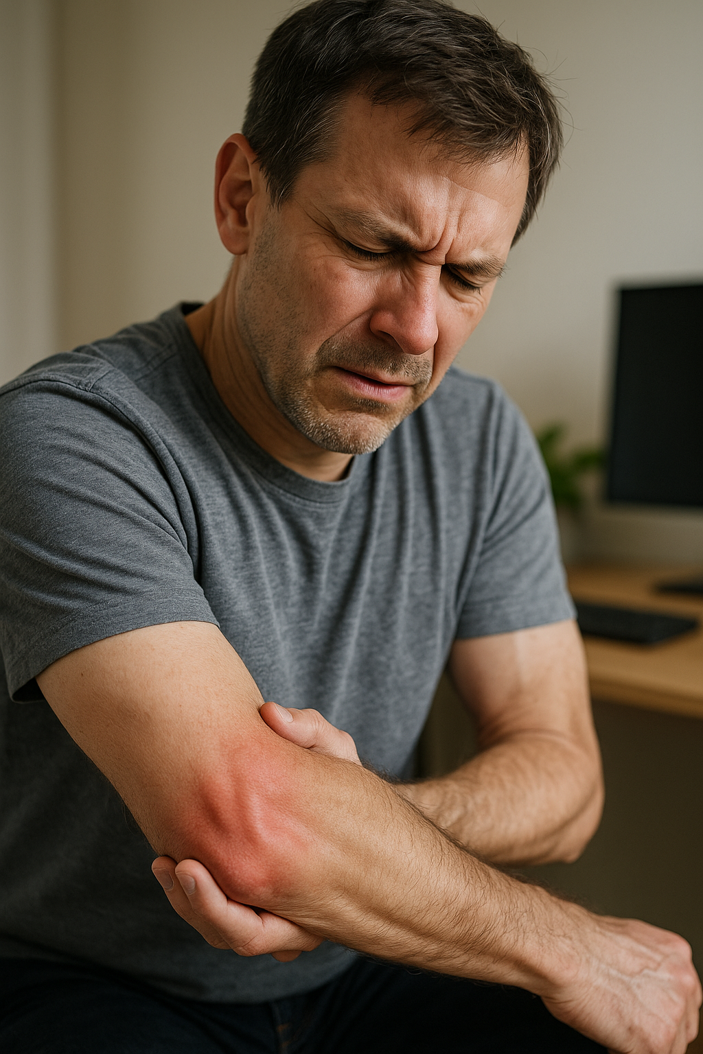 Tennis elbow: more than just a sports injury - Illustration
