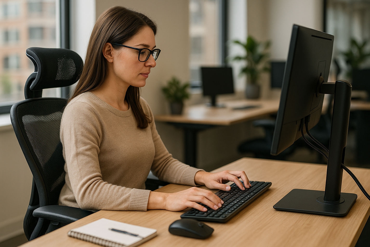 Transform your office into an ergonomic powerhouse - Illustration